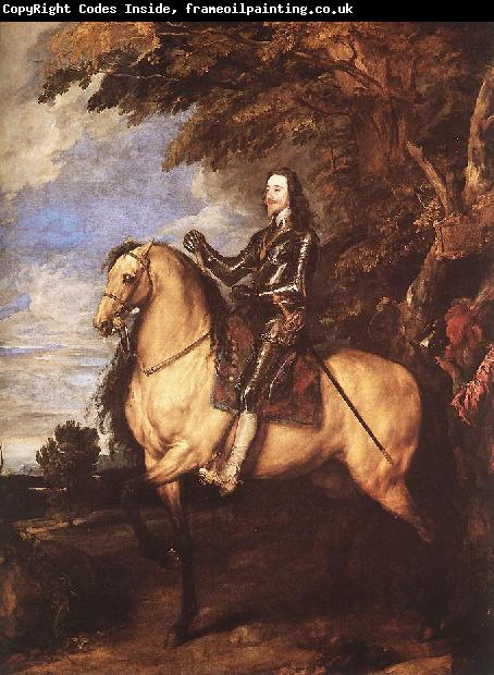 DYCK, Sir Anthony Van Charles I on Horseback fg